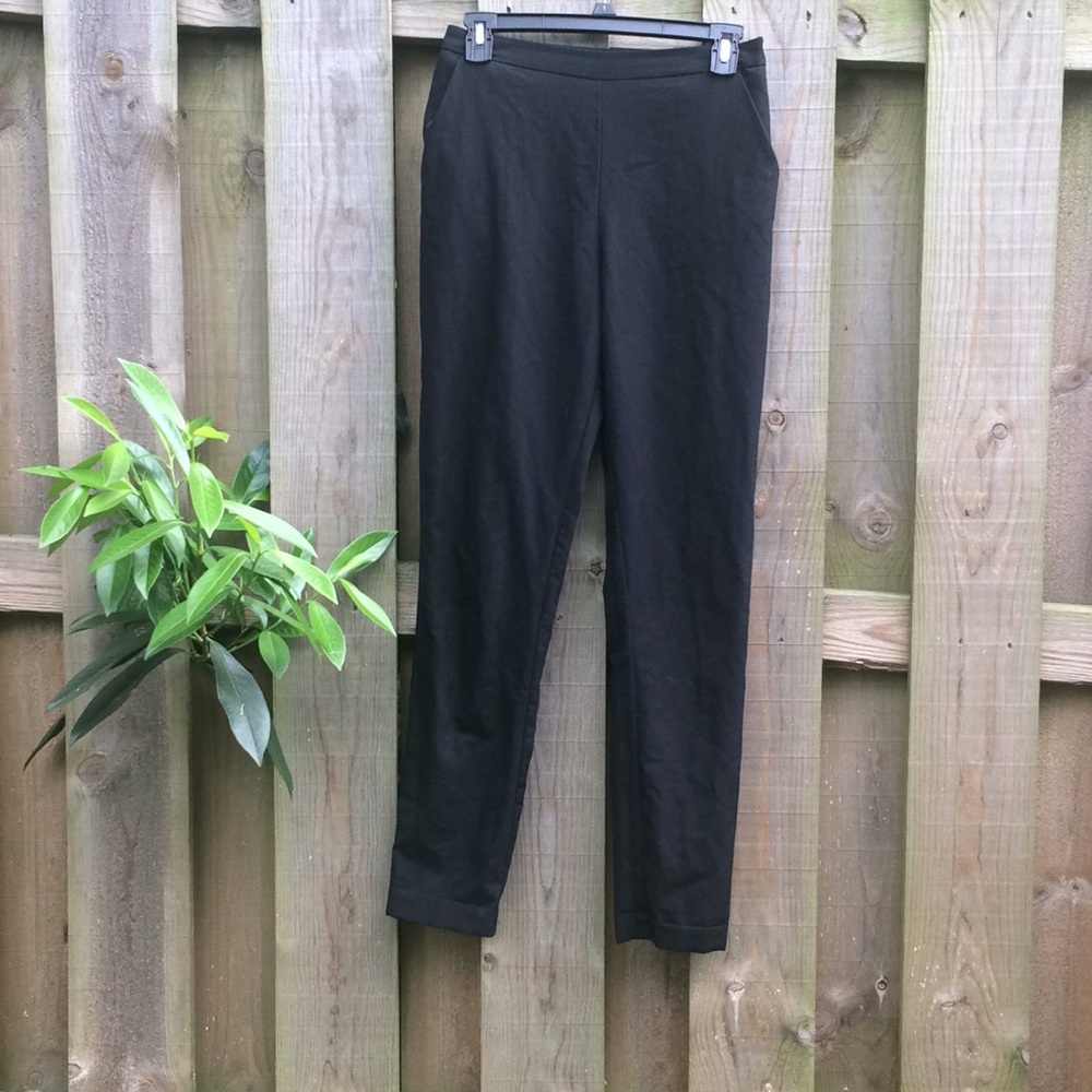 black Asos pants